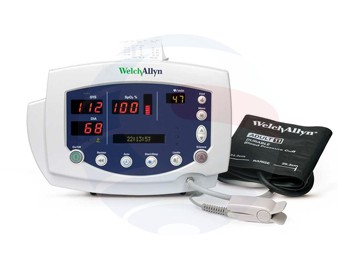 Монитор пациента Welch Allyn 53NTP с тележкой